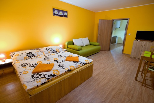 Apartmán č.2 pokoj